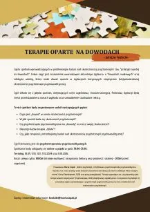 Poster - terapie oparte na dowodach